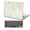 thumbnail image 5 of KSK KAISHEK for MacBook Pro 14 inchs Case 2023/2022/2021 Rel. Model A2779 M2/A2442 M1, Plastic Hard Case + Black Keyboard Cover, Marble 175_1, 5 of 5