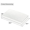 thumbnail image 4 of Velvet Back Cushion for Modular Sofa Rectangle Throw Pillows Soft Back Cushion (Grey), 4 of 6