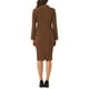 thumbnail image 3 of CONJUNTO DE TRAJE PARA MUJER INSPIRE CHIC 2 PIEZAS Blazer con Ribete de Tweed y Falda L Marrón, 3 of 6