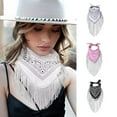 thumbnail image 2 of Cowgirl Bachelorette Fringe Bandanas Bachelorette Bandanas Cowgirl Bandanas Sequin Neckerchief Bandanas For Women, 2 of 19