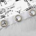 thumbnail image 4 of Castle Fairy Vintage Cowboys Black Out Curtains,Western Curtains Pack of 2 (42x63 Each), 4 of 6