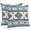 blue, variant on Outdoor Waterproof Pillow Covers Sage Green Farm Aztec Geometric Decorative Throw Pillow Protectors for Patio Sofa Garden Couch,18x18in 2 Pack