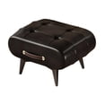 thumbnail image 2 of Taburete para cambiar zapatos, mueble estable, elegante, práctico y cómodo. Negro, 2 of 9