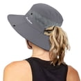 thumbnail image 6 of Kcolen Womens Sun Hat Unisex Sun Hat with Wide Brim for Outdoor Camping and Sports Activities Adjustable Breathable Summer Hat, 6 of 6