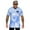 Sky Blue, variant on Ketyyh-chn99 Mens T Shirts Summer Men's and Big Men's Soft Tops Mens Cotton Crew Neck Short Sleeve T-Shirts Watermelon Red,M