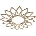 thumbnail image 2 of Ekena Millwork 32"OD x 11 1/8"ID x 1/4"T Daisy Wood Fretwork Pierced Ceiling Medallion, Red Oak, 2 of 3