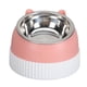 thumbnail image 2 of Cuenco Elevado Para Gatos, Inclinado 15, De Plástico Antideslizante, Comedero Más Lento, Cuencos Dobles Para Gatos Y Cachorros, Diseño De Máxima Comodidad, Fácil De Limpiar,, 2 of 7