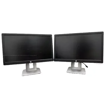 Pre-Owned Dual Screen - HP EliteDisplay E242 24” 1920x1200 IPS LED LCD Monitor W/Stand (A)