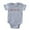 Heather Grey, variant on CafePress - Mass Rbw Txt - Cute Infant Baby Football Bodysuit