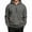 Dark Gray, variant on DJDLJWCJ Hoodies for Boys Fleece Lined Quarter Zipper Hooded Sweatshirt for Boys Winter Warm Pullover Hoodie Gray Size 5T
