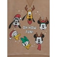 thumbnail image 3 of Mickey Mouse Baby and Toddler Boys Festive Crewneck Sweatshirt, Sizes 12M-5T, 3 of 5