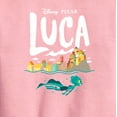 thumbnail image 2 of Luca -  Coastal Sea Monster - Toddler And Youth Crewneck Fleece Sweatshirt, 2 of 4