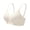 #0193-Beige, variant on Women's Bra Wireless Solid Color Lifting Gathering Folding Plus Size Fashion Soft Breathable Everyday Bra Summer Beach Pool Vacation
