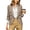 Khaki, variant on Stamzod Womens Blazers for Work Casual 3/4 Sleeve Double Breasted Suit Jacket Business Office Open Front Blazer with Pockets Khaki XL