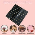 thumbnail image 6 of Raindrops Black Wrapping Paper for Gift Packing with Dots Pattern Ideal for Birthday and Holiday Gifting 20 Pieces, 6 of 8