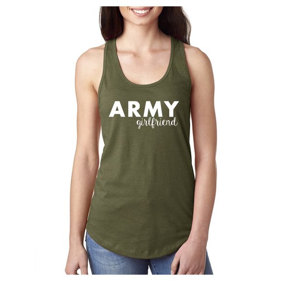 Army Girlfriend Racerback Tank