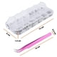 thumbnail image 5 of 1440 piezas de diamantes de imitación de cristal para decoración de uñas con pinzas de recogida y rotulador de diamantes de imitación, para esmalte de uñas, ropa, manualidades Ormromra 2035872-1, 5 of 8