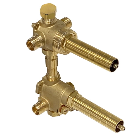 Rohl R1052bd Universal 1/2" Thermostatic Rough-In Valve And Integrated Diverter