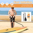 thumbnail image 4 of Gymax 11ft Inflatable Stand-Up Paddle Board Non-Slip Deck Surfboard w/ Hand Pump, 4 of 10