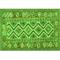 thumbnail image 1 of Ahgly Company Indoor Rectangle Southwestern Green Country Area Rugs, 5' x 7', 1 of 1