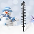 thumbnail image 3 of Medidor de nieve de acero Resistente A la Intemperie Sunnimix 90 Cm Hecho A Mano, 3 of 8