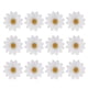 thumbnail image 1 of 12 pinzas para el pelo con flores y margaritas, accesorio para el pelo para niñas., 1 of 5