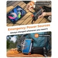 thumbnail image 2 of Power Bank BLAVOR B007 Solar Inalámbrico 20W de 20000mAh, 2 of 7