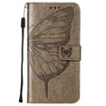 thumbnail image 3 of Case for Motorola Moto G Stylus 2021 5G Embossing Butterfly Magnetic Premium Leather Flip Cover, 3 of 5