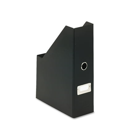 Snap-N-Store Heavy-Duty Fiberboard Magazine File with PVC Laminate, 4