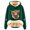 Dark Green1, variant on Women's Casual Hoodies Hoodies Cute Cow Print Lined Hooded Long Sleeve Sweatshirt Cozy Warm Pullover for Winter Regular Blouses Grey1,3XL
