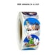 thumbnail image 4 of Vogacara 500 Uds./rollo de bolsas de dulces de Navidad, pegatina de sellado, bolsa de regalo, etiqueta adhesiva, caja de favores, calcomanías Juguetes de construcción A Vogacara FN000102-01, 4 of 6