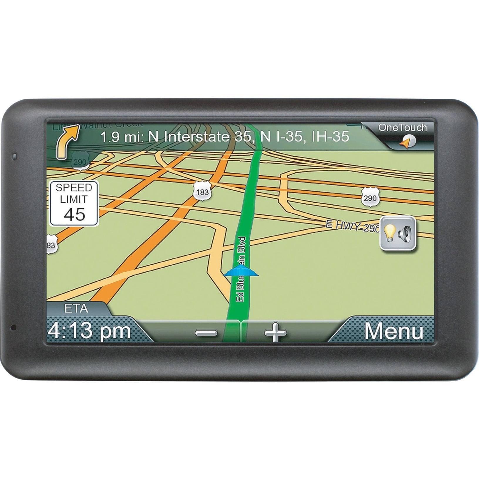 Navigation being opened