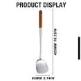 thumbnail image 3 of Ajhhao Cooking Utensils Set, Stainless Steel Cooking Utensils, Kitchen Utensils, Wok Utensils, Home Essentials Kitchen Gadgets Accessories, Dishwasher Safe Wok Spatula 16.7 Inch, 3 of 9