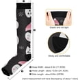 thumbnail image 3 of FREEAMG Cute Penguin Compression Socks for Men & Women Knee High Stockings for Running, Sport, Hiking & Travel, 3 of 7