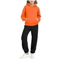 thumbnail image 2 of MKOSPLRT Girls Boys 2 Piece Tracksuit Athletic Sweatsuits Sets Hooded Sweatshirt and Jogger Sweatpants Clothing Sets for Kids 2-14Y, 2 of 6