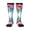 3 Black, variant on Women's Knee High Socks Paint Splatter Colorful Thermal Soft Knee Long Socks