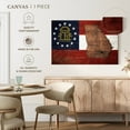 thumbnail image 5 of Elephant Stock State Map Over Georgia Flag Wall Art - Horizontal Canvas Wall Art - Living Room Wall Decor - Flags Canvas - Red And Beige Decor - 45" x 30", 5 of 8
