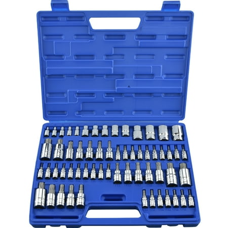 - Neiko 10083A 60-Piece Torx Bit Socket and External Torx Socket Set