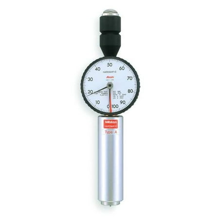 Mitutoyo Analog Durometer,Shore A,0.71 In Dia 811-331-10