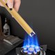 thumbnail image 1 of Encendedor electrónico de cocina de gas | Encendedor de velas USB recargable | Mango extendido antiviento | Indicador de batería | 19,2cm | Encendido versátil para parrilla, vela, cocina, 1 of 7