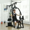 thumbnail image 2 of Soozier Multi-Functional Home Gym Workout Equipment with Leg Press Machine, 2 of 10