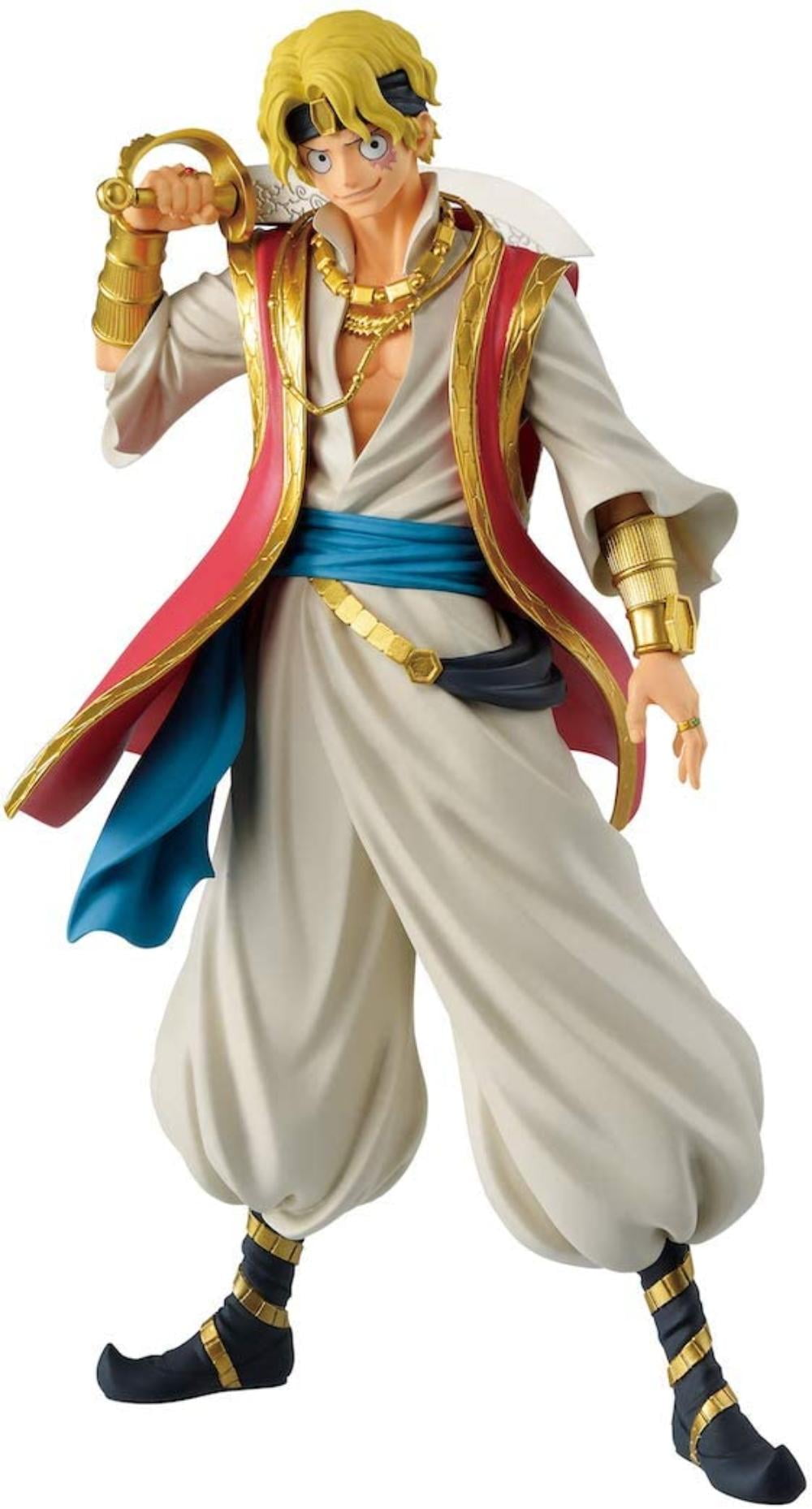 QWEIAS One Piece Action Figure Anime Statues Action Character 3D Model Toy Dolls Desktop Decorations Collectibles Home Car Dashboard Gift Games Cool A-21CM