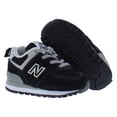 thumbnail image 4 of New Balance 574 Core Bungee Infant/Toddler Shoes Size 5, Color: Black/Grey, 4 of 4