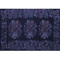 thumbnail image 1 of Ahgly Company Indoor Rectangle Medallion Blue French Area Rugs, 7' x 10', 1 of 4
