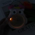 thumbnail image 2 of Despertador para niños, lindo búho de dibujos animados, despertador con campana ruidosa, reloj de escritorio sin tic-tac con luz nocturna rosa, 2 of 5