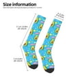 thumbnail image 5 of Balery Avocado Work Out Fun Novelty Socks Men'S Women'S Crew Socks Funny Crazy Novelty Socks Quirky And Cool Socks, 5 of 9