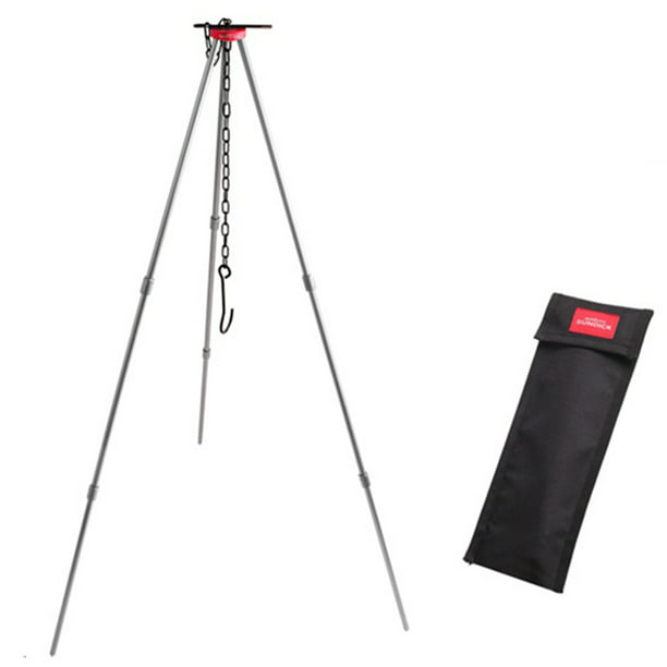 Cast Iron Camping Tripod for Outdoor Campfire Cooking