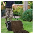 thumbnail image 2 of 24-Inch Compost Spreader Metal Mesh Lawn Spreader, 2.7 Cu.ft Capacity Heavy-Duty Spreader for Peat Moss Topsoil Sand Fertilizer, 2 of 9