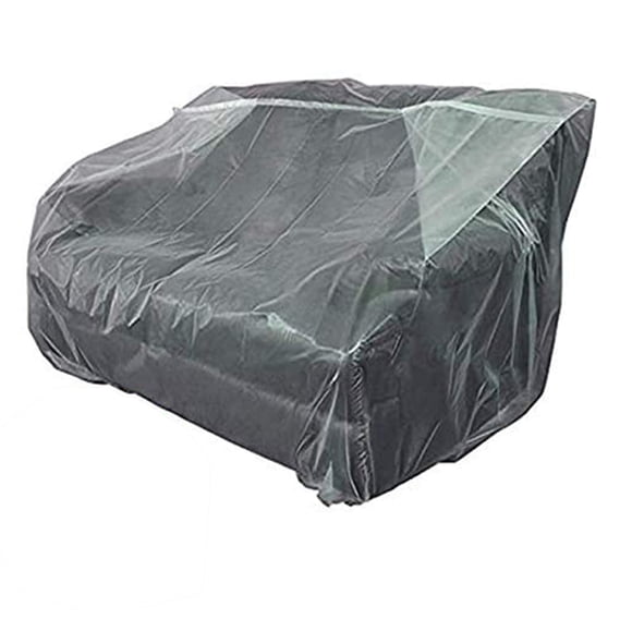 STARTWO Furniture Cover Plastic Couch Cover Heavy Duty Water Resistant Thick Clear | Sofa Slipover for Moving and Long Term Storage 42”(Width) x 68”(Depth) x 42"(Height)