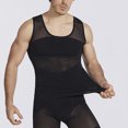 thumbnail image 4 of Chaleco adelgazante para hombres agradable a la piel cómodo transpirable elástico negro postura correcta moldeador de cuerpo para hombres chaleco adelgazante para ANGGREK Otros, 4 of 8